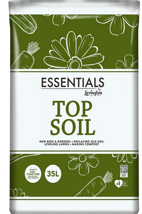 Levington Essentials Top Soil 35Ltr