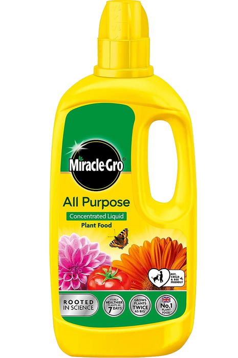 Miracle-Gro All Purpose Concentrated Liquid Plant Food 1Ltr