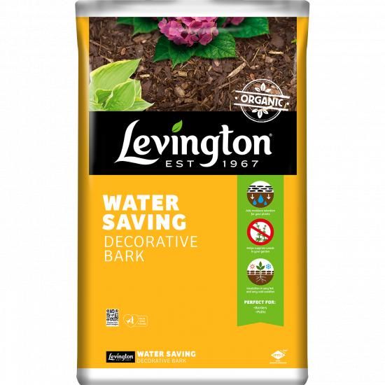 Levington Water Saving Decorative Bark 75Ltr