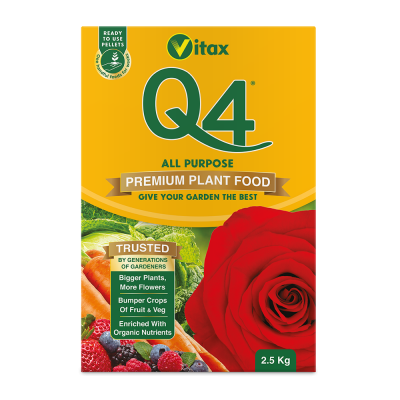 Vitax Q4 All Purpose Plant Food 2.5kg