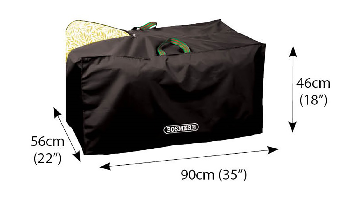 Bosmere Protector 6000 Cushion Sto-Away - Storm Black