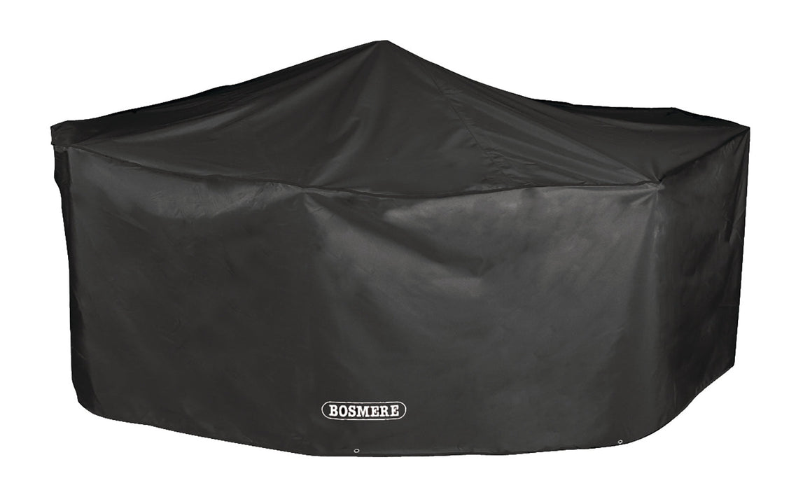 Bosmere Protector 6000 6 Seat Rectangular Patio Set Cover - Storm Black