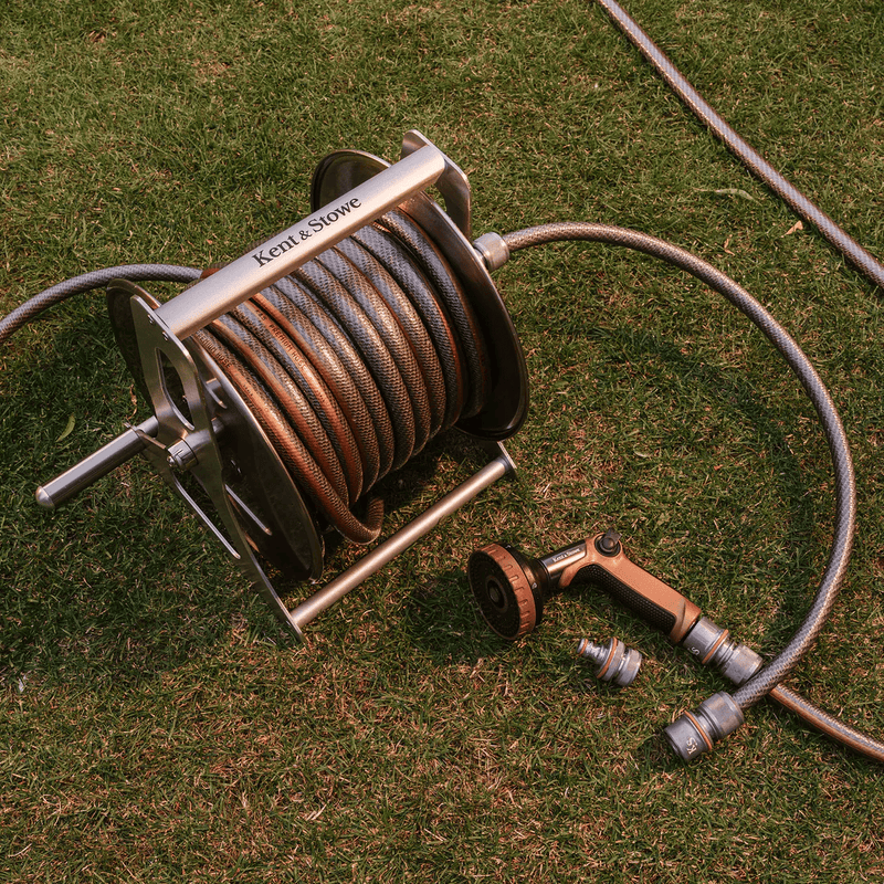 Kent & Stowe The Metal Hose Reel Set 30m