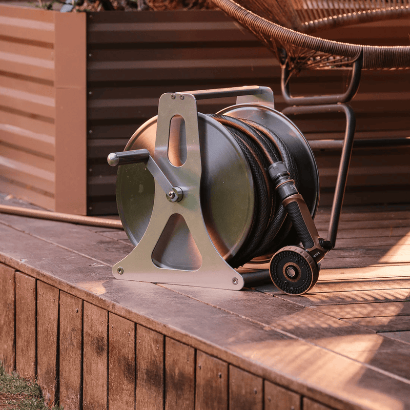 Kent & Stowe The Metal Hose Reel Set 30m