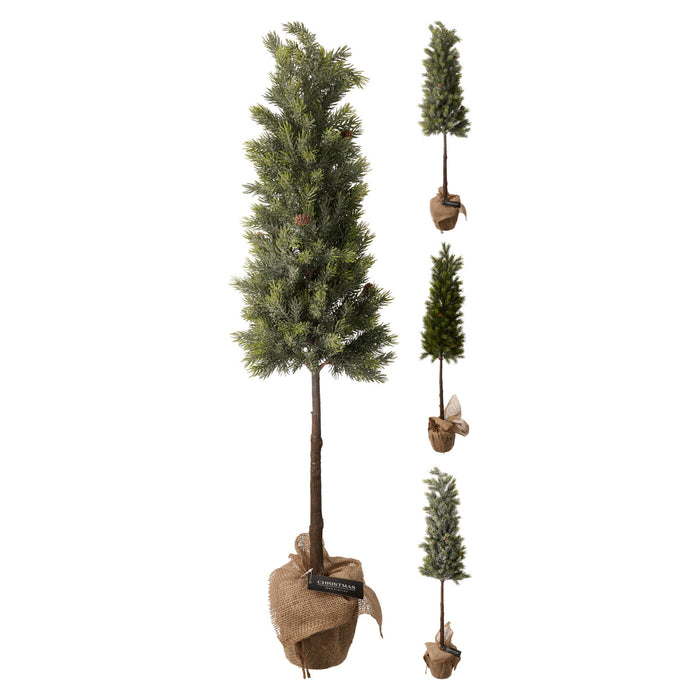Koopman Pinetree Burlap Pot 106Cm
