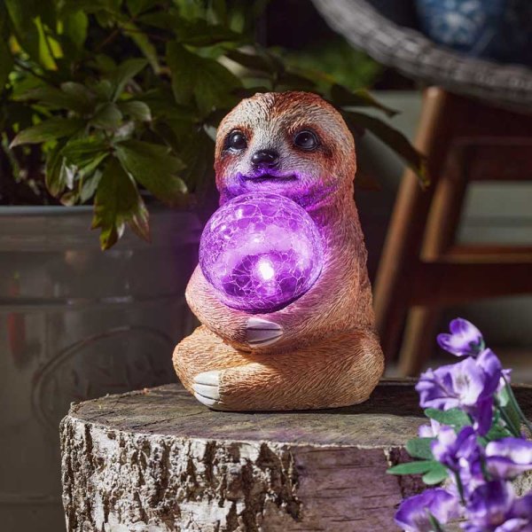 Smart Solar Sloth Sphere