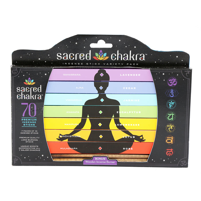 Sifcon Pk70 Sacred Chakra Incense Set