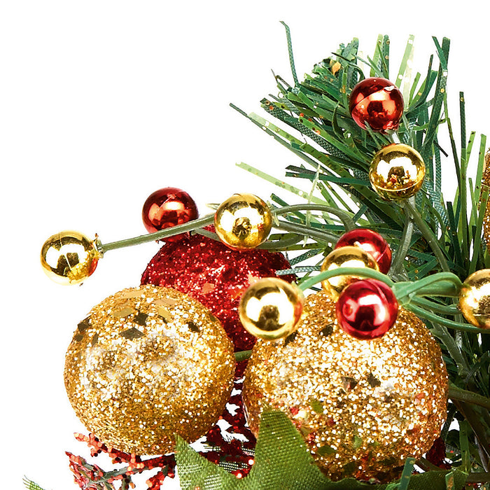 Premier Red & Gold Glitter Ball Pick (18cm)