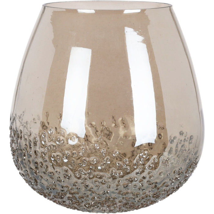 Koopman Tealight Holder Sphere (14cm) Smoke