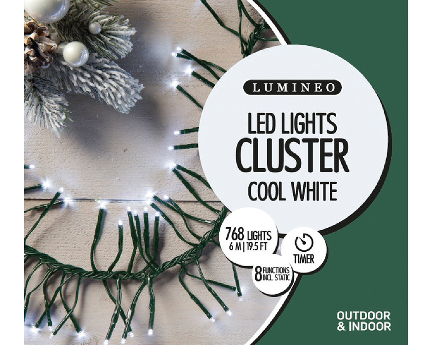 Kaemingk LED Cluster Lights - Cool White (L.700Cm)