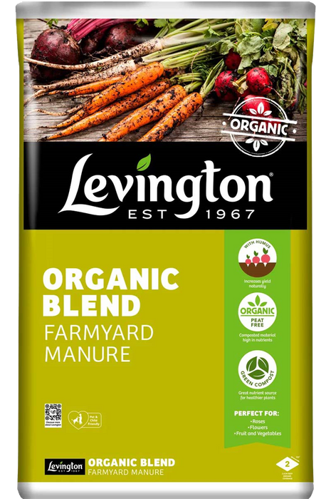 Levington Organic Blend Farmyard Manure 50ltr