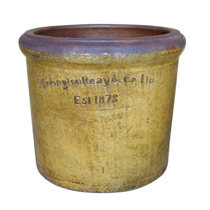 ERRINGTON REAY Rim Planter Old Leather S2