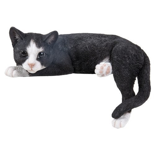 Vivid Arts RL Laying Cat Blk/Wht D