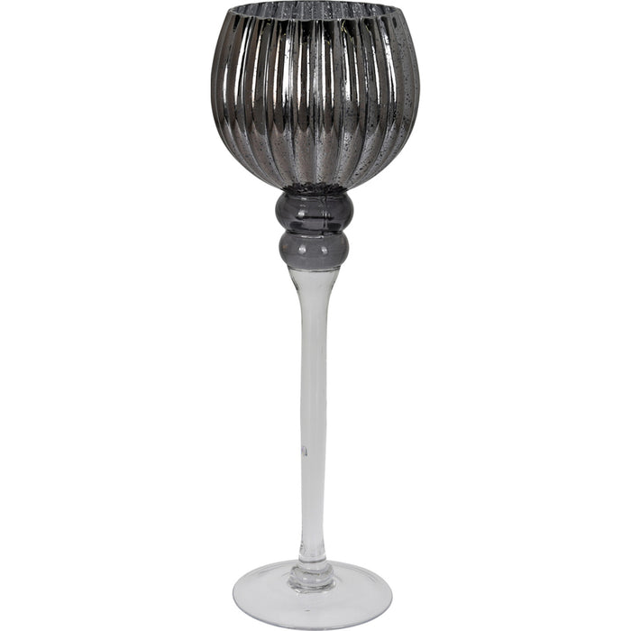 Koopman Candle Holder Set 3Pcs Black