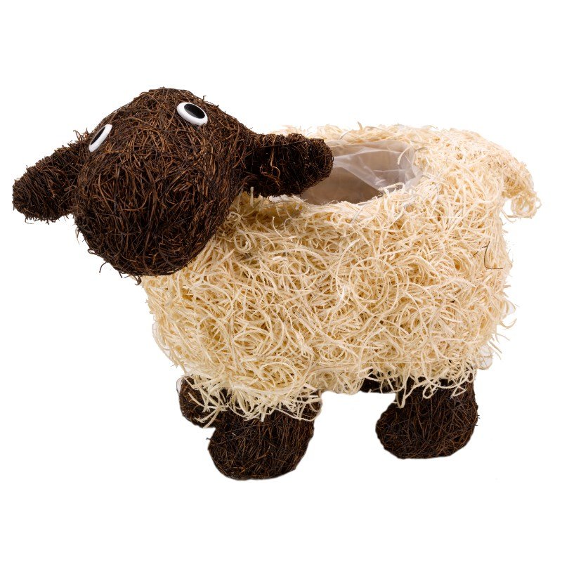 Flamboya Shelly Sheep Planter