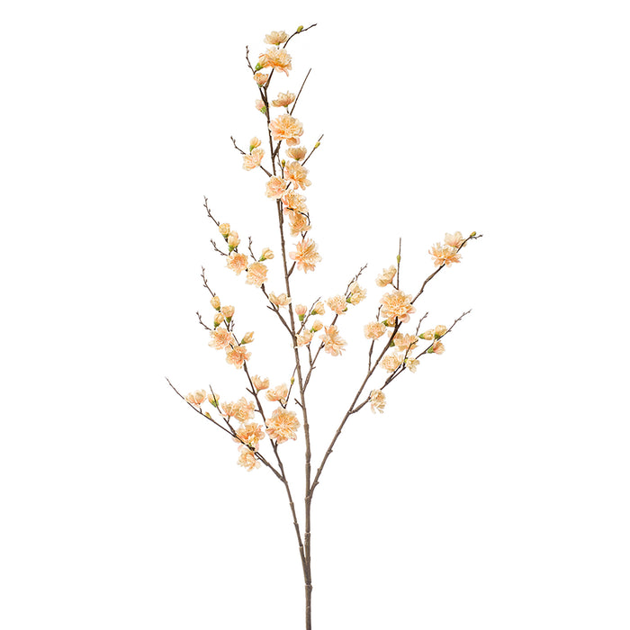 Emerald Blossom Plum Spray Peach 110cm