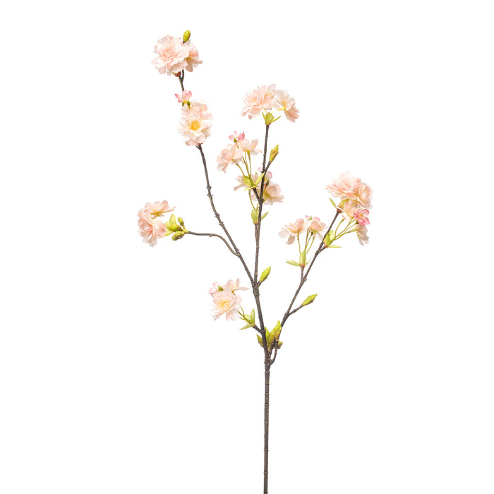 Emerald Cherry Blossom Spray Peach 90cm