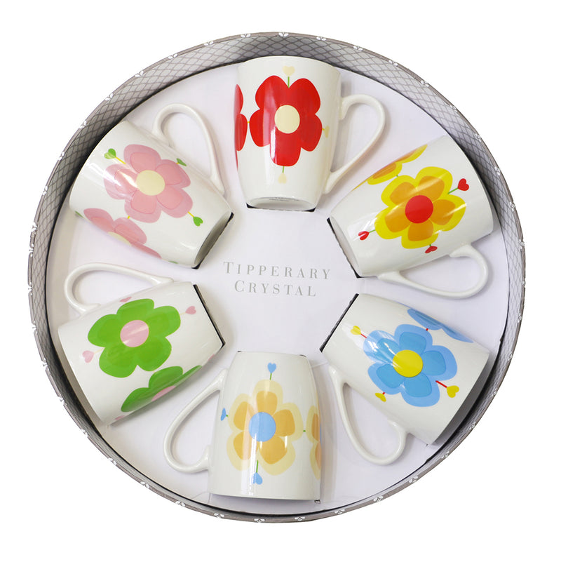 Allied Imports Heart Flowers – Set of 6
