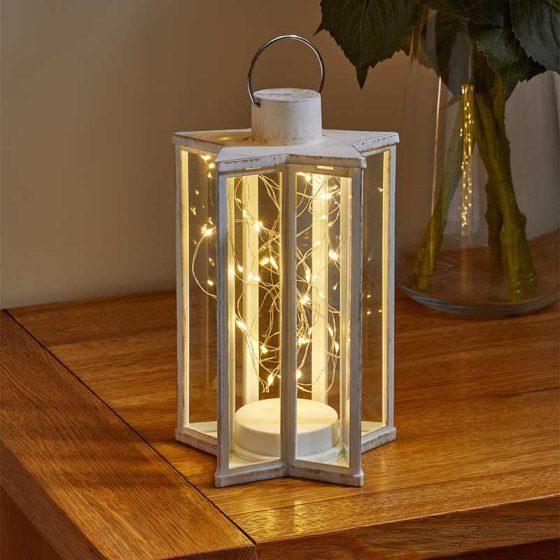 Smart Garden Starlight Lantern, Cream, Pos 18