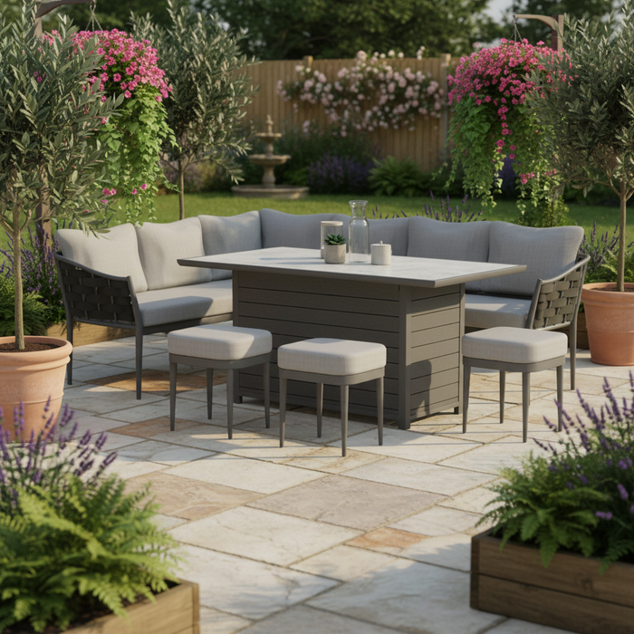 Alexander Rose Torino Rectangular Casual Dining Set £2000