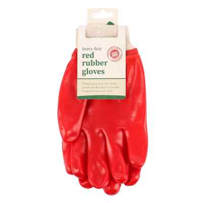 KF  Pvc Glove Red