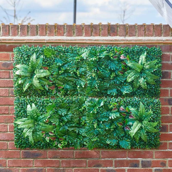 Faux Décor Fern Forest Screen Panel 60x40cm