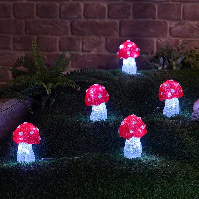 Smart Garden Inlit Ice Shroomz - Set Of 5
