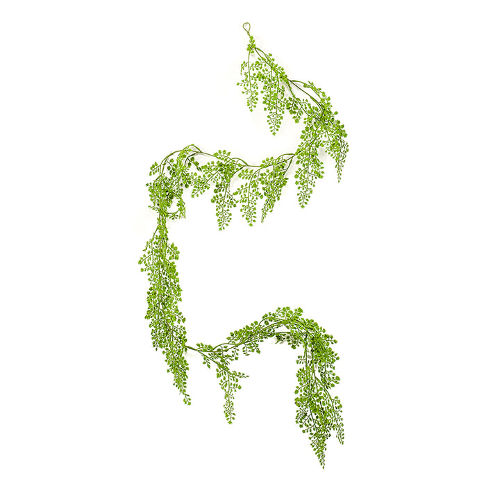 Emerald Fern Adianthum Garland 180cm