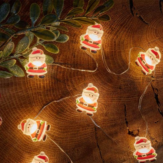 Smart Garden Santa String Lights - Set Of 20