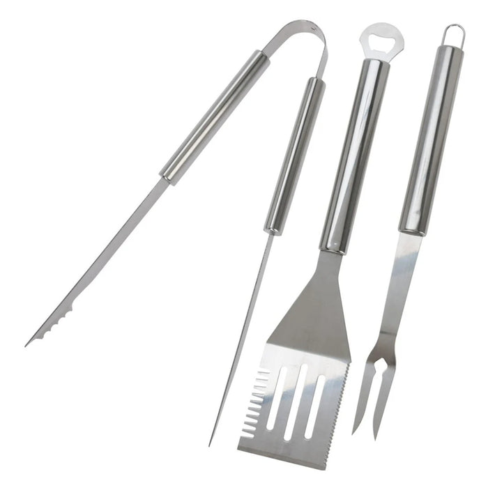 Koopman BBQ Toolset 3Pcs In Stainless Steel