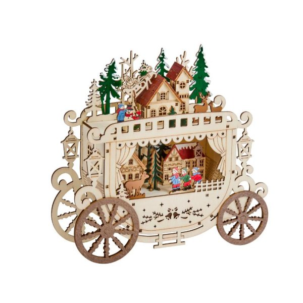 Smart Garden Inlit Christmas Carriage