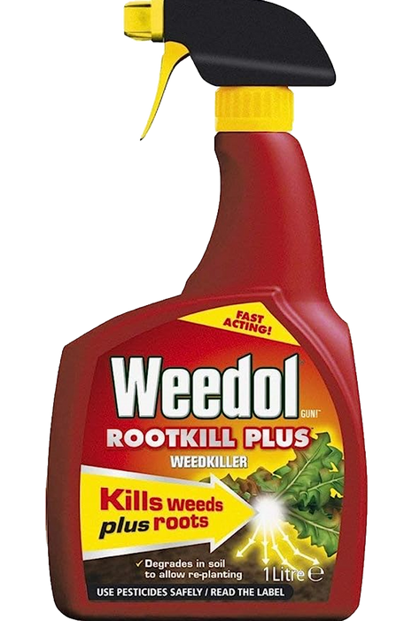 Weedol Rootkill Plus Weedkiller 1 Litre Trigger Bottle Gun