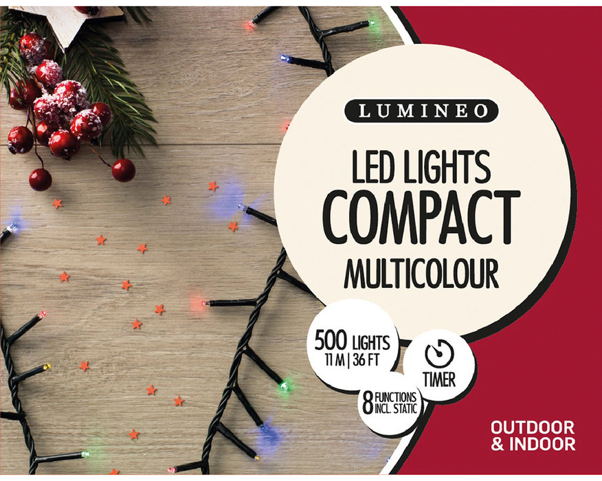 Kaemingk LED Compact Lights - Multicolour (L.1100Cm)