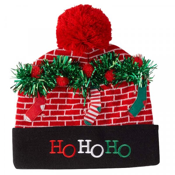 Smart Garden Flash! Luxury Beanie - Ho Ho Ho Hat