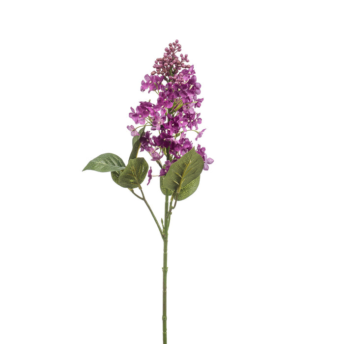 Emerald Syringa Spray Dark Purple 63cm