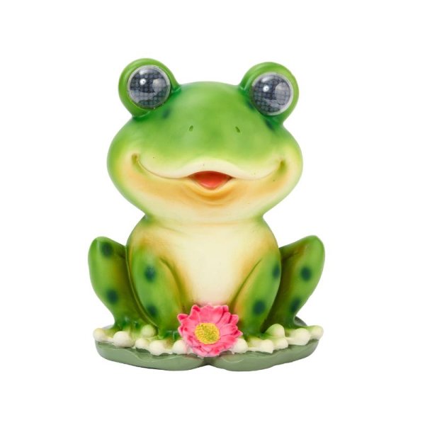 Smart Solar Blinkin' Frog