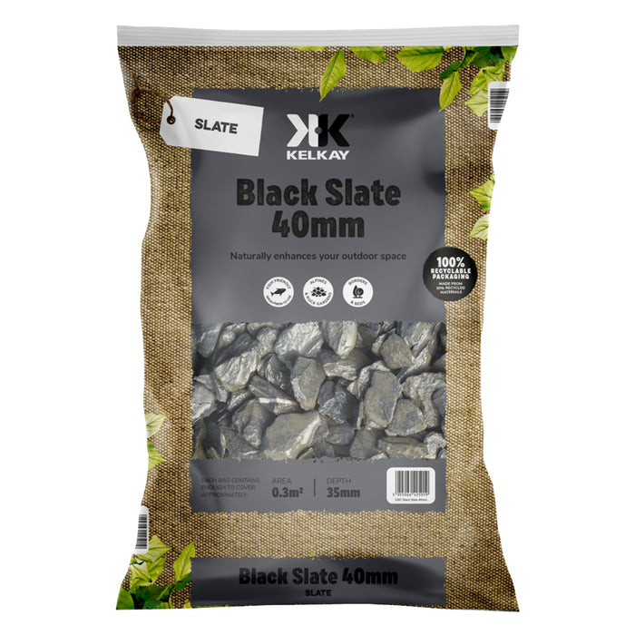 Kelkay Black Slate 40mm
