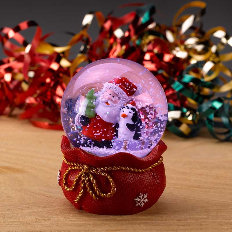 Smart Garden 6Cm Red Velvet Snowspheres. Mixed Case