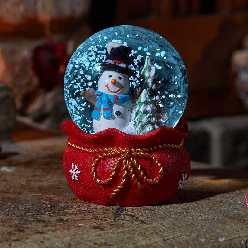 Smart Garden 6Cm Red Velvet Snowspheres. Mixed Case