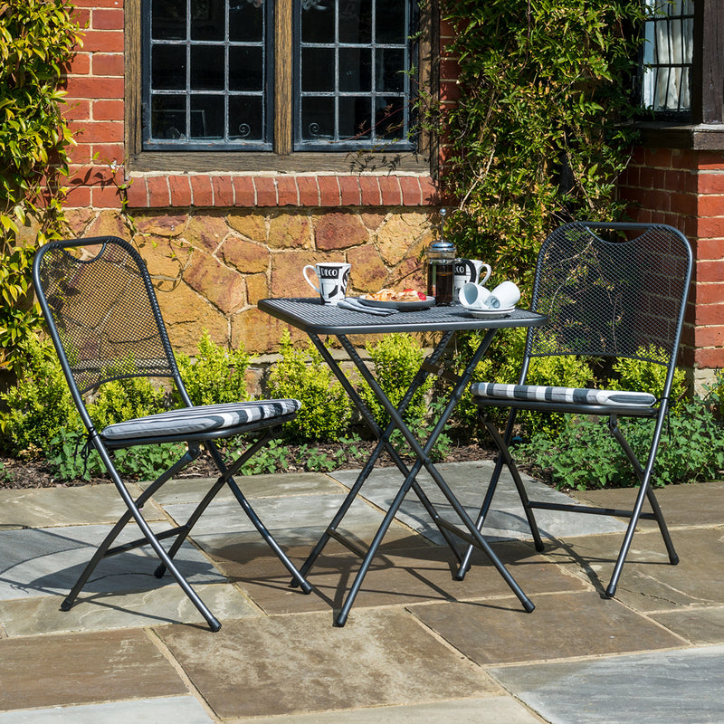 Alexander Rose Portofino Folding Tea for Two Bistro Set