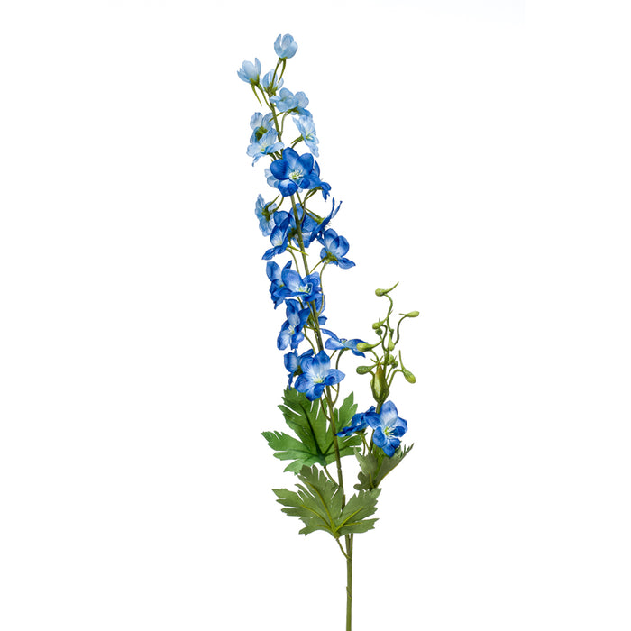 Emerald Delphinium Spray 77cm Blue