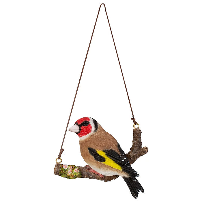 Vivid Arts Hanging Goldfinch On Branch F