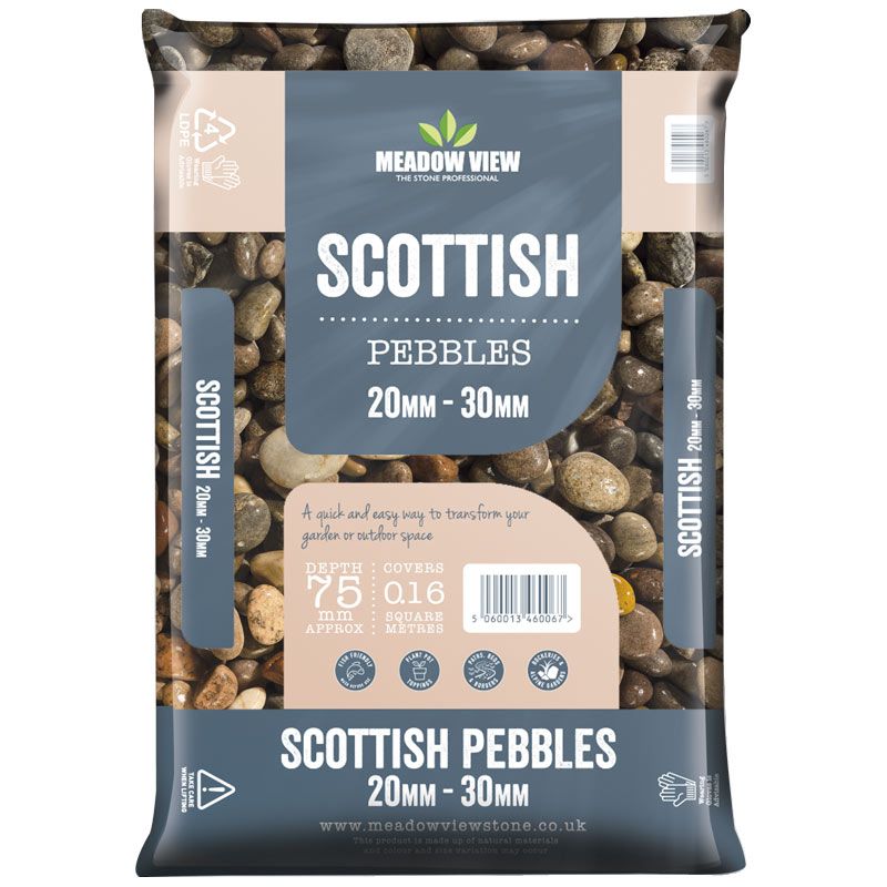 Meadow View Scottish Pebbles 20-30mm