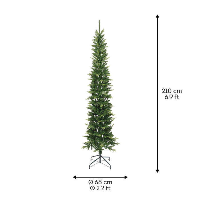 Kaemingk Slim Fir Tree (Dia.68Cm X H.210Cm)