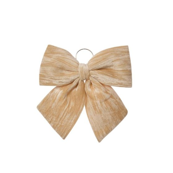Smart Garden 22Cm Velvet Bow - Champagne