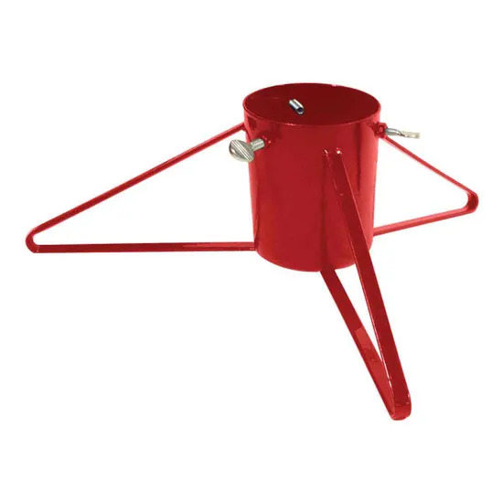 GP Std Sussex Tree Stand Red 4.5"