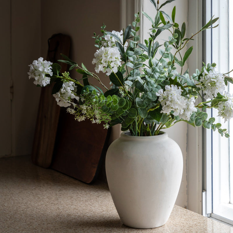 Gallery Eucalyptus Floral Vase Arrangement 555x555x720mm Green