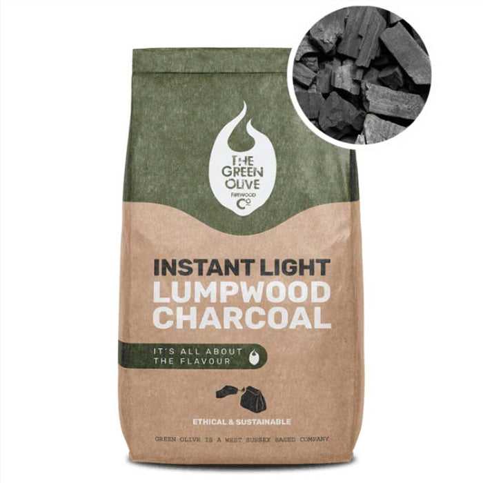 Green Olive Instant Lighting Charcoal 2 x 1kg