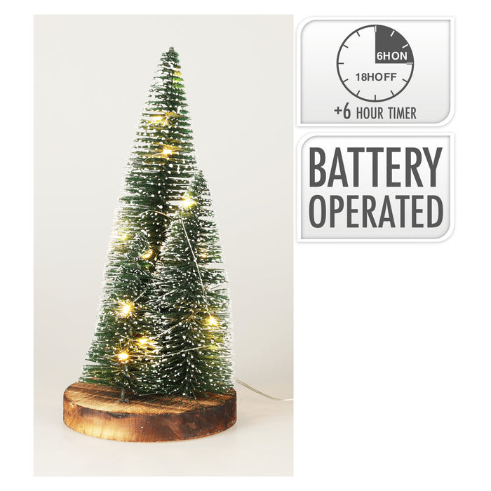 Koopman Tree'S 3Pcs On Base 30Cm Green