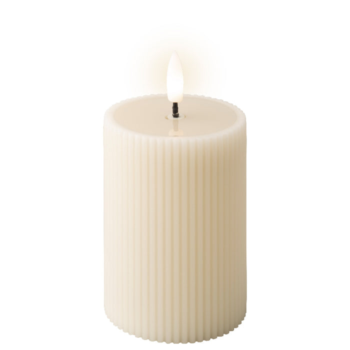 Kaemingk LED Wick Cream Wax Candle (13cm)